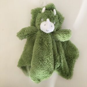 NEW Oobles Lovey Green Dino Soft Baby Toy Rattle | Danbar